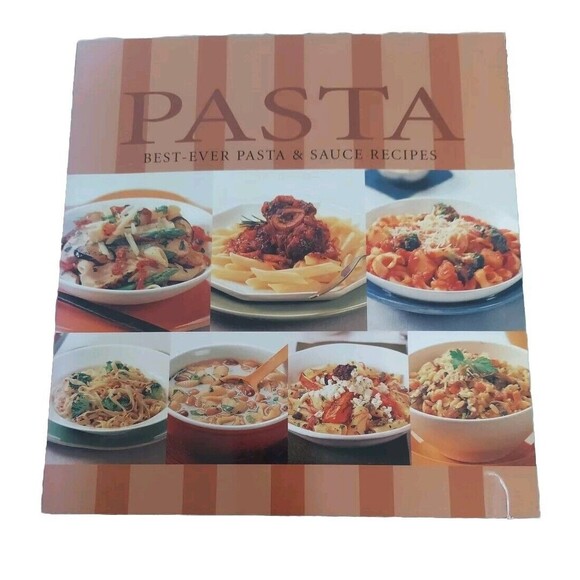 Best Ever Pasta Cookbook, Italian Food Recipes, Paperback Kitchen Chef Recipes - Picture 1 of 11